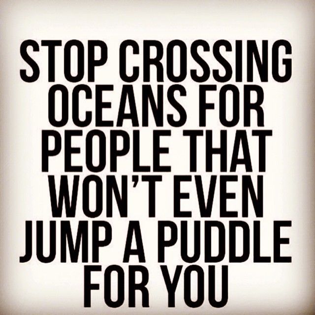Stop crossing oceans for people Stop crossing oceans for people