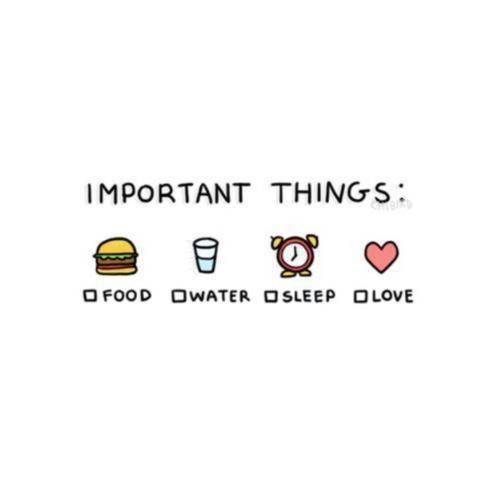 Important things
