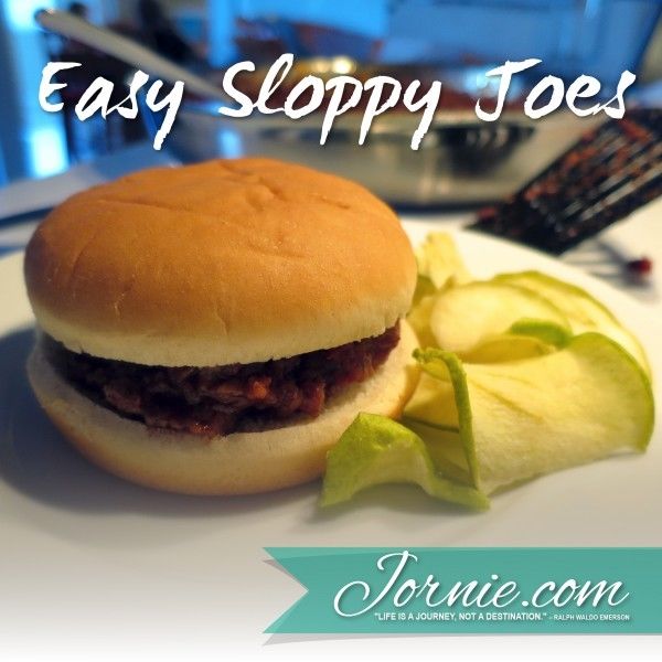Easy Sloppy Joes Recipe Easy Sloppy Joes Recipe