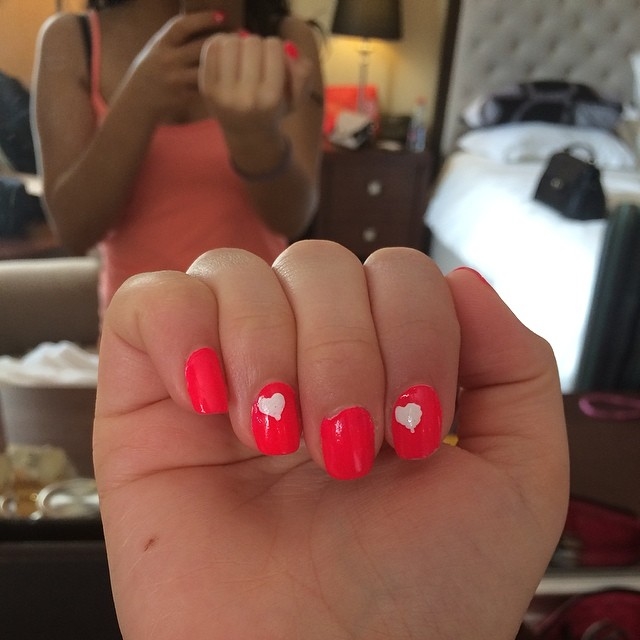 Heart nails