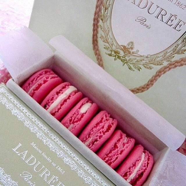 Pink macaroons