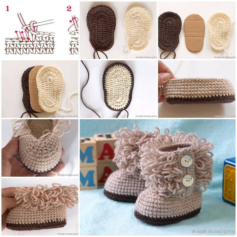 DIY Crotchet Booties DIY Crotchet Booties
