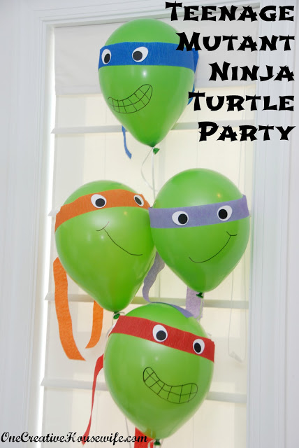 teenage mutant ninja turtles balloons