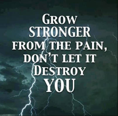 grow stronger from the epain grow stronger from the epain