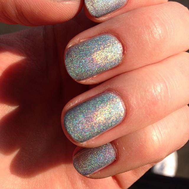 Holo glitter nails Holo glitter nails