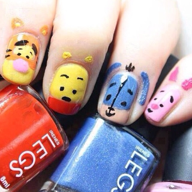 Winnie the pooh nails Winnie the pooh nails