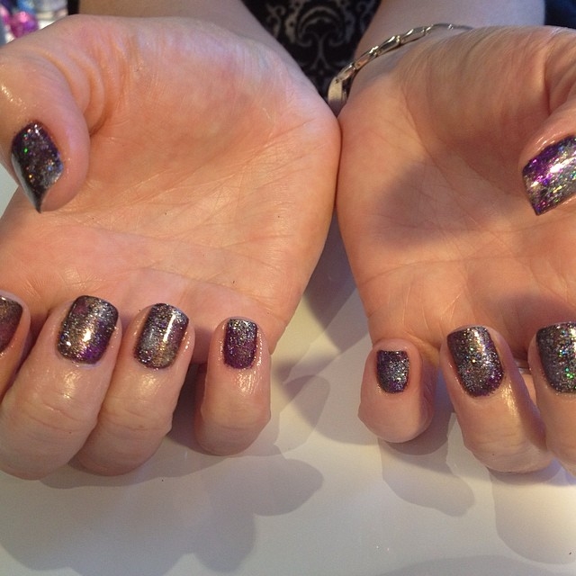 Galaxy nails Galaxy nails