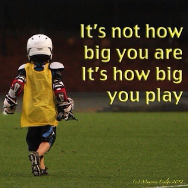 Its how big you play Its how big you play