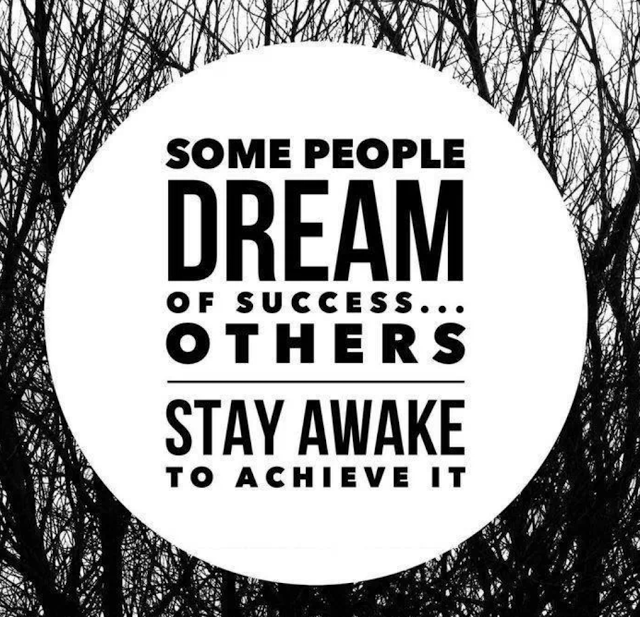 some people dream of success