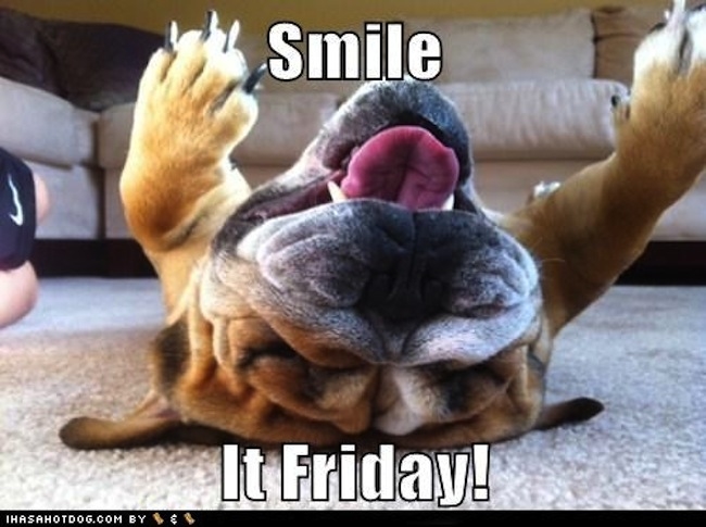 Smile its friday