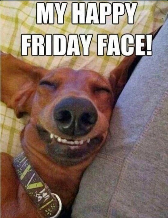 My happy friday face