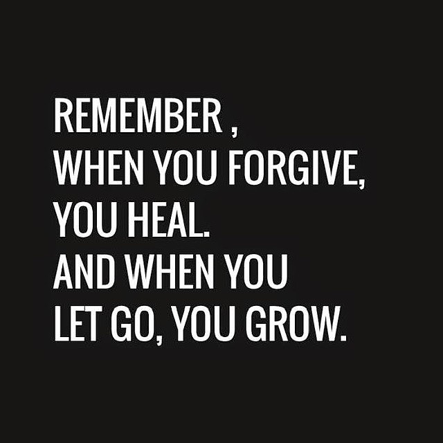 When you let go, you grow