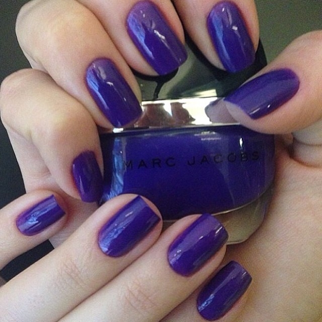 Purple nails Purple nails