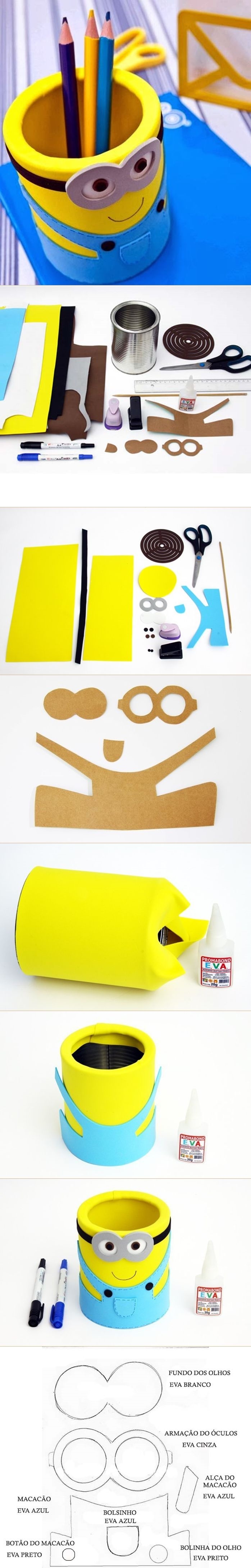 IY Minion Pencil Holder IY Minion Pencil Holder