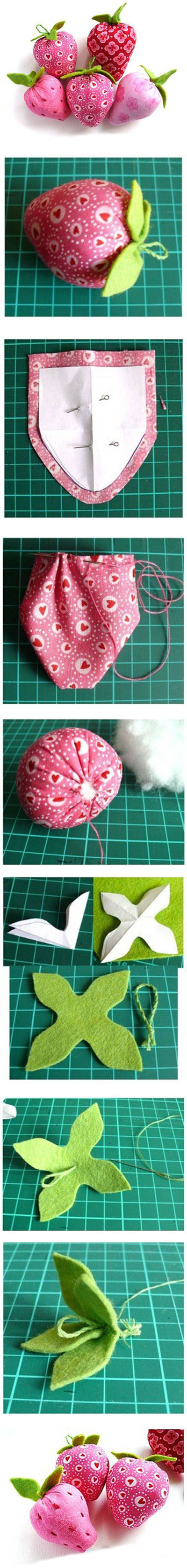 Cute strawberry crafts Cute strawberry crafts