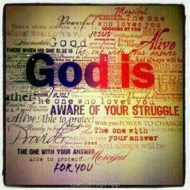 God is aware of your struggle