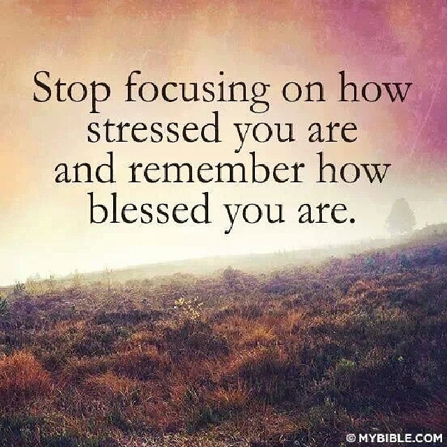 Remember how blessed you are Remember how blessed you are