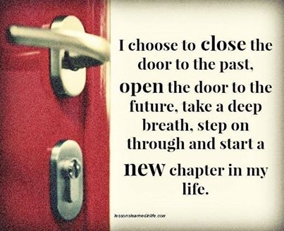 Close the door to the past Close the door to the past