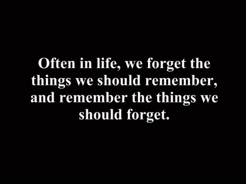 often in life often in life