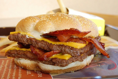 Bacon cheeseburger