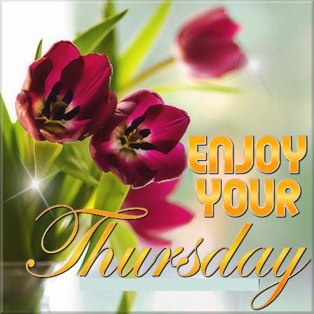 Enjoy your Thursday