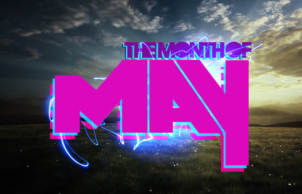 The month of May The month of May