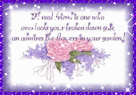 A real friend....