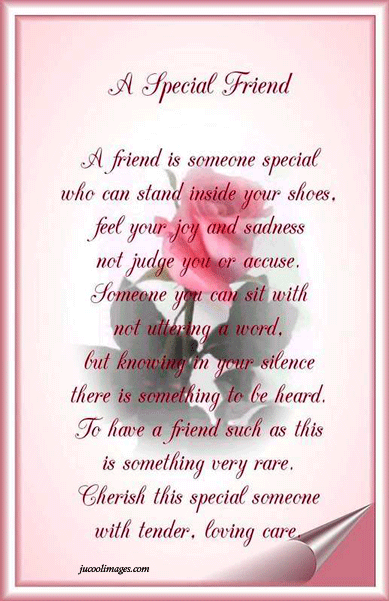 A Special Friend A Special Friend