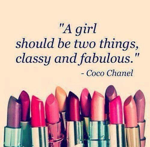 A girl should be two things A girl should be two things