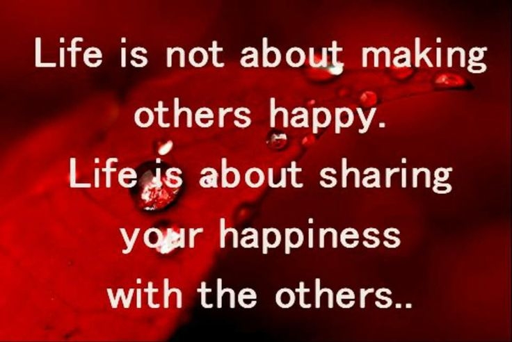 Sharing your happiness