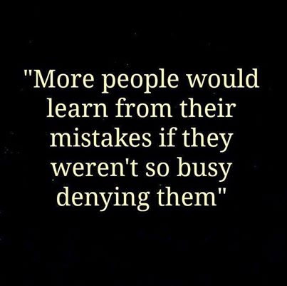 More people would learn from their mistakes