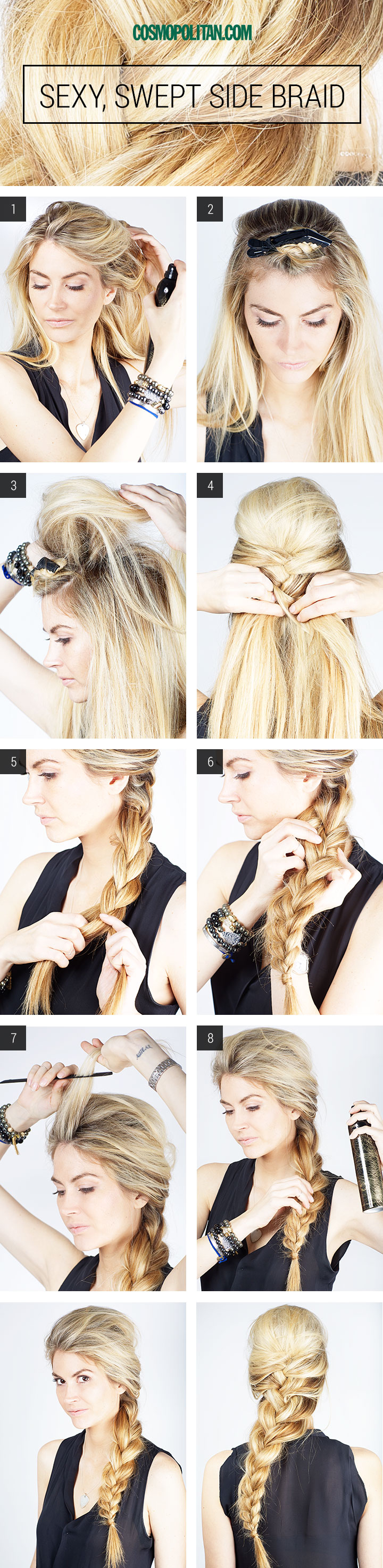DIY Sexy Side Braid