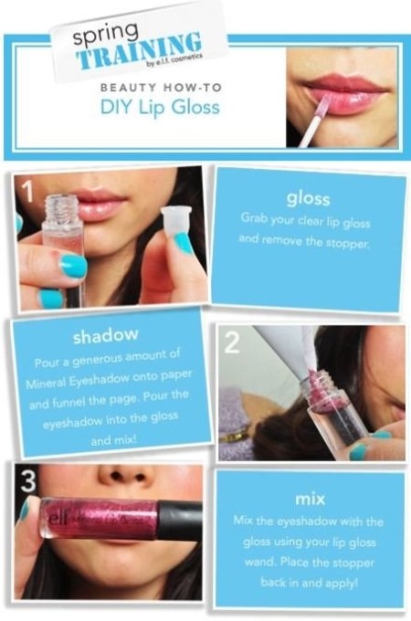 DIY Spring Lip Gloss