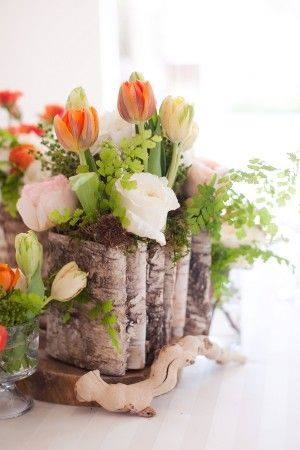 Mixed Flower Bouquet in Wooden Container