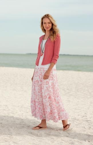 Dusty Rose Skirt & Sweater Outfit Dusty Rose Skirt & Sweater Outfit