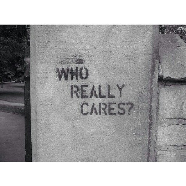 Who really cares