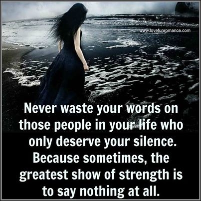 Never waste your words Never waste your words