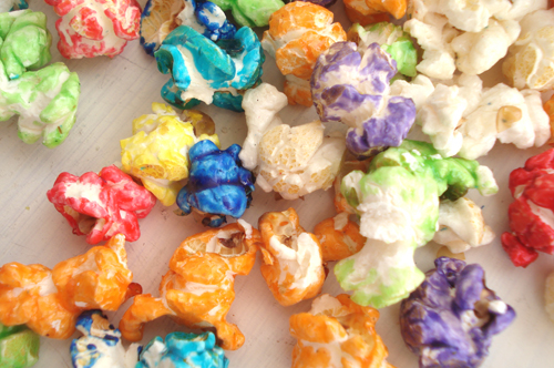 Colored Popcorn Colored Popcorn