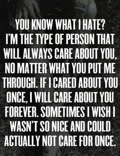 sometimes i wish i wasnt so nice sometimes i wish i wasnt so nice