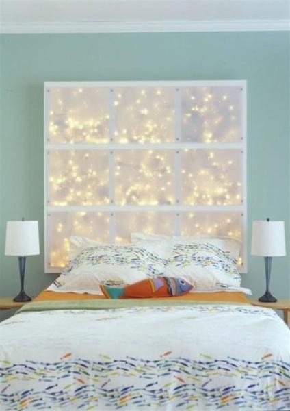 LED DIY Headboard