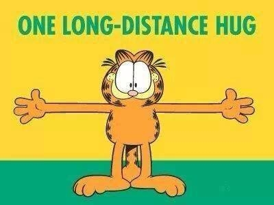 long distance hug