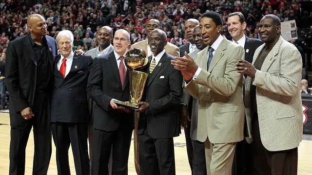 WHY YOU PLAY THE GAME- TROPHIES N CHAMPIONSHIPS (6) BULLS WHY YOU PLAY THE GAME- TROPHIES N CHAMPIONSHIPS (6) BULLS