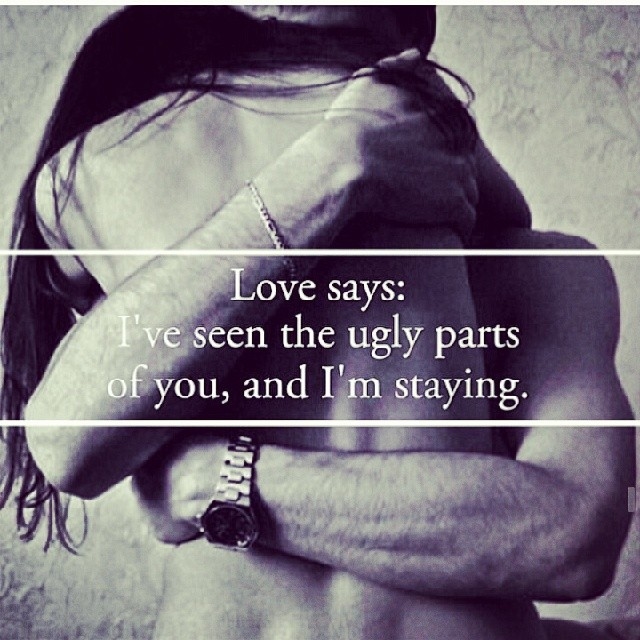 Love says