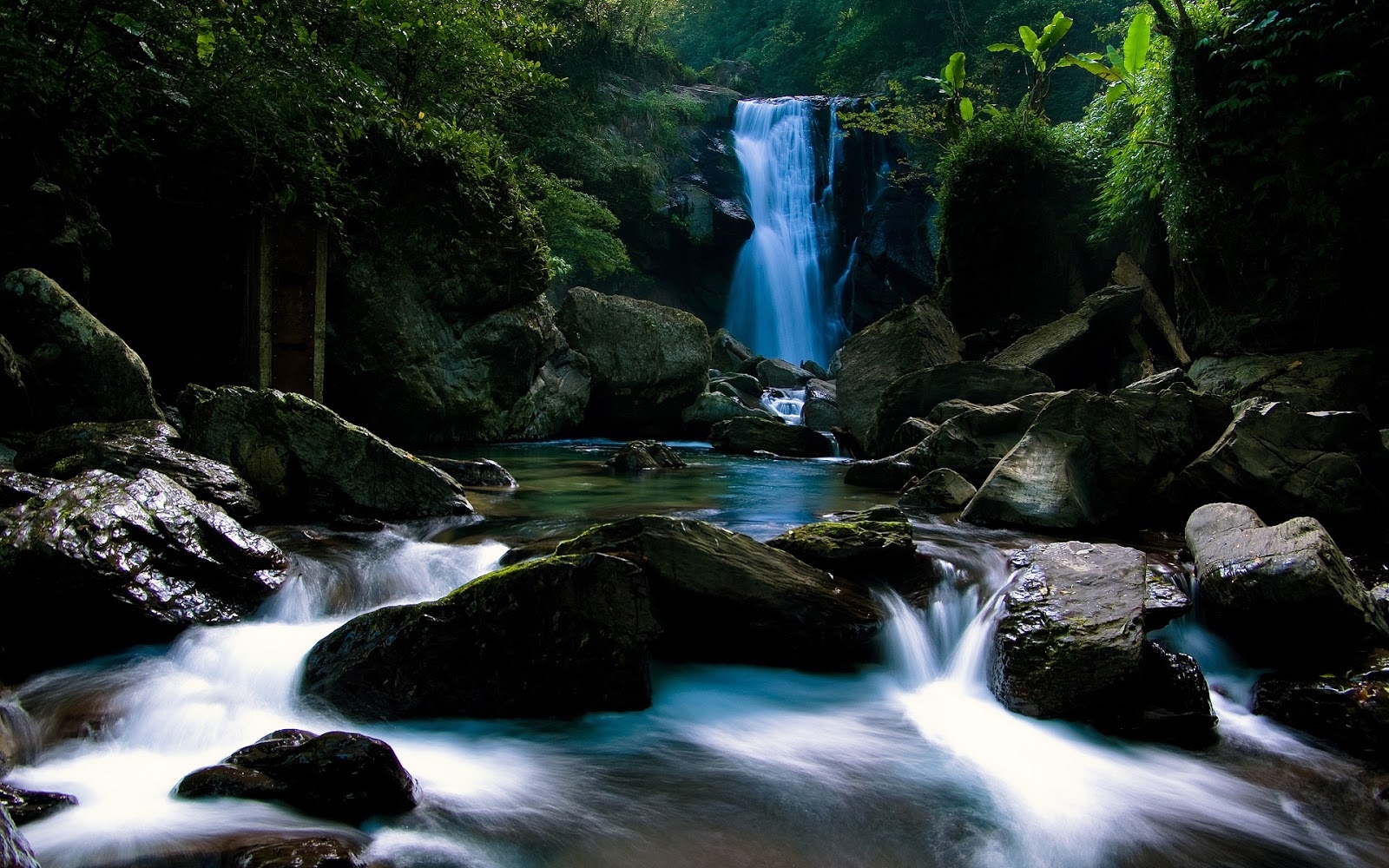 Waterfall in the Woods