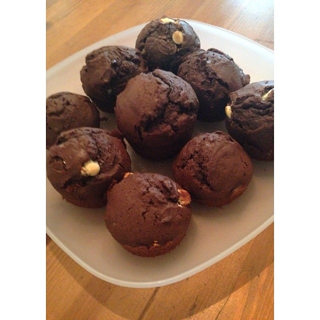 Chocolate muffins Chocolate muffins