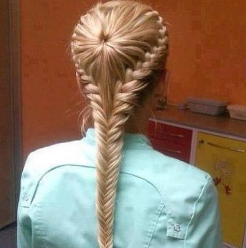 Fishtail braid 