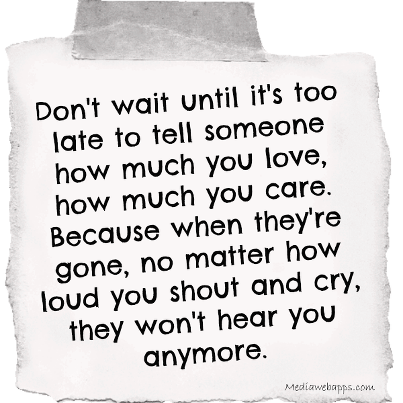 Dont wait Dont wait