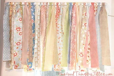 DIY Rag Valance