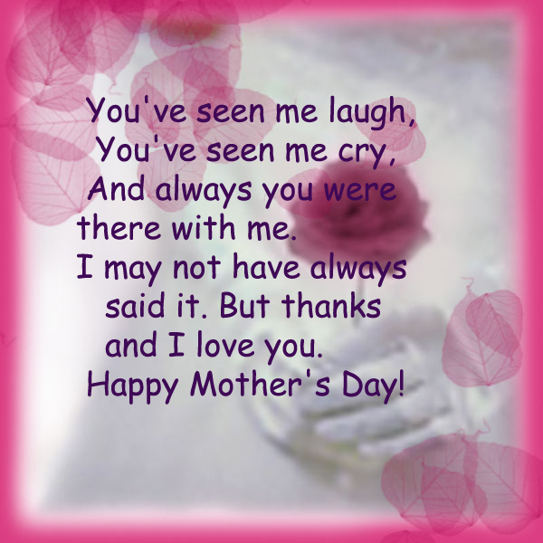 Happy Mother's Day Happy Mother's Day