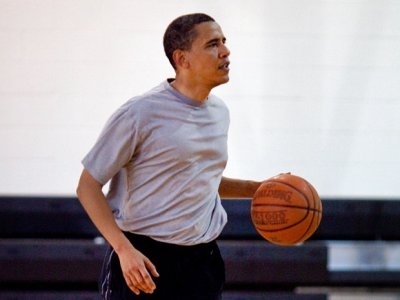hoop dreams of a president- Barack Obama